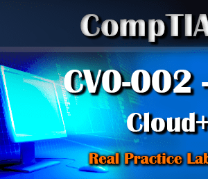 A computer screen with the words comptia cvo-0 0 2 cloud computing on it.
