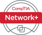A comptia network plus logo is shown.